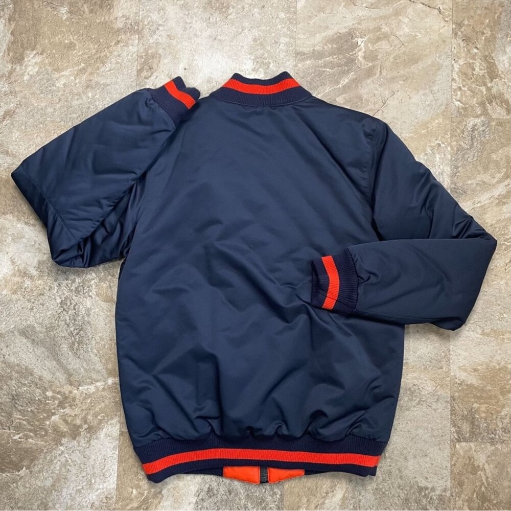 NFL Navy and Orange Bomber Jacket UNISEX - Picture 7 of 11